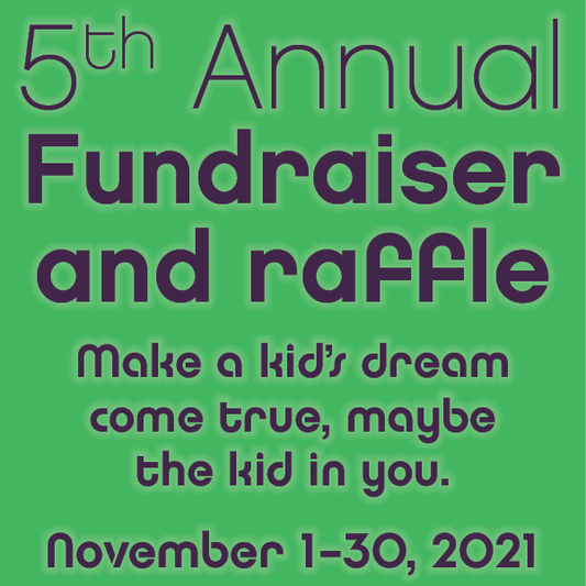 Ed's 5th Annual MAW fundraiser Raffle Nov. 1st - 30th. 2021