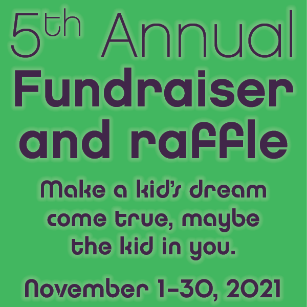 Ed's 5th Annual MAW fundraiser Raffle Nov. 1st - 30th. 2021