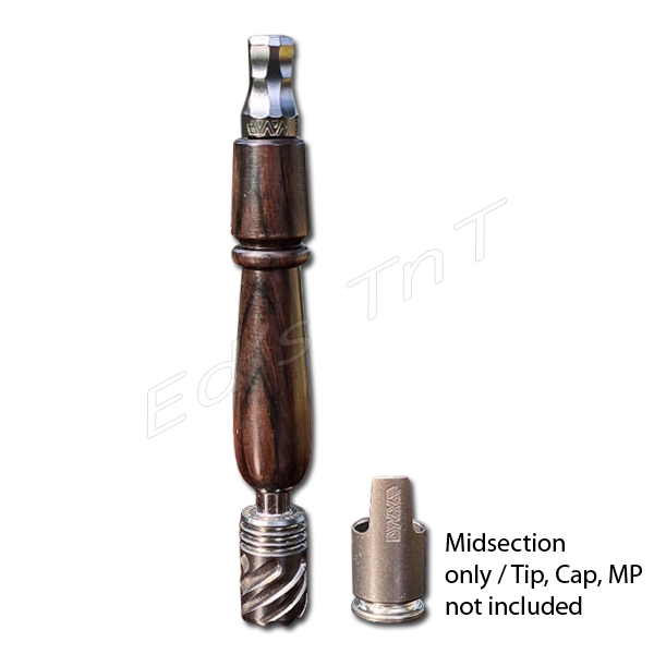 DynaVap Wood Midsection – 14mm Bomber 62mm – Ed's TnT LLC.